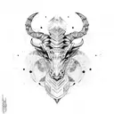 Tauro tattoo design idea