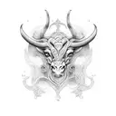 Tauro tattoo design idea