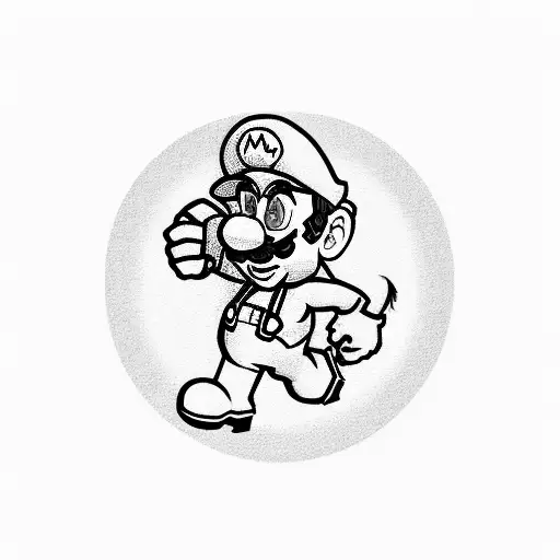 That time Mario got a tribal tattoo, back in the GBA era. : r/gaming