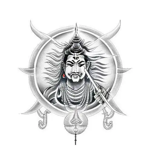 best lord shiva tattoo designs | Shiva tattoo design, Shiva tattoo, Alien  tattoo