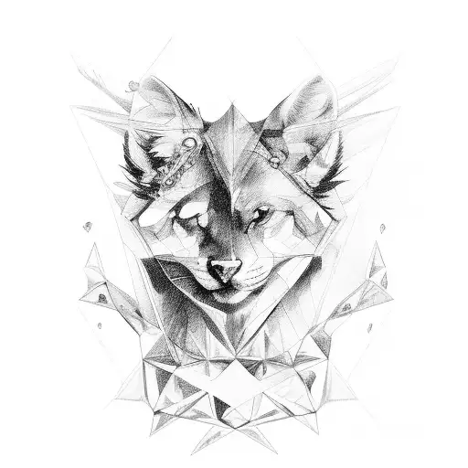 Crystal with Storm, rose and symbolism of peter tattoo design idea