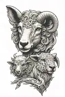 sheep in a wolf's clothing  tattoo design idea