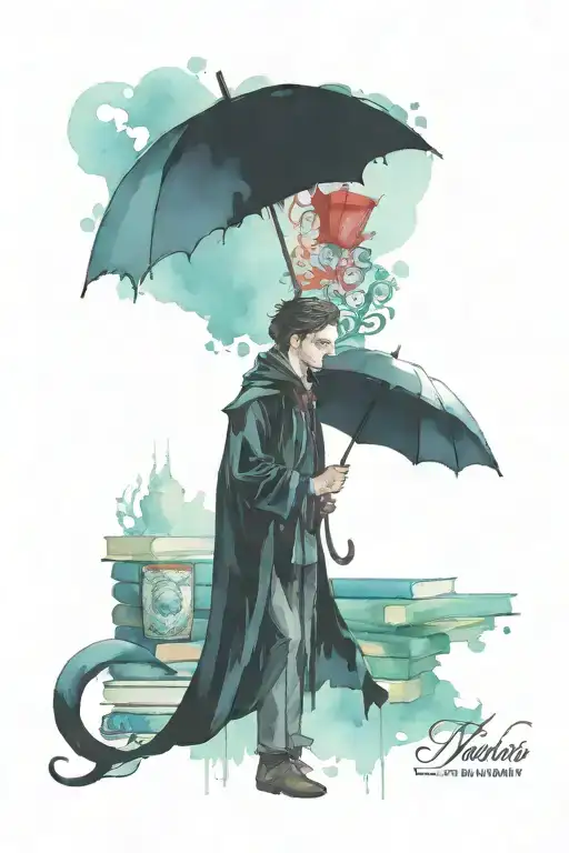 books, fantasy books, velaris, rhysand, Harry Potter, Drácula, umbrella academy, tattoo design idea