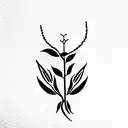 Laurel wreath tattoo design idea
