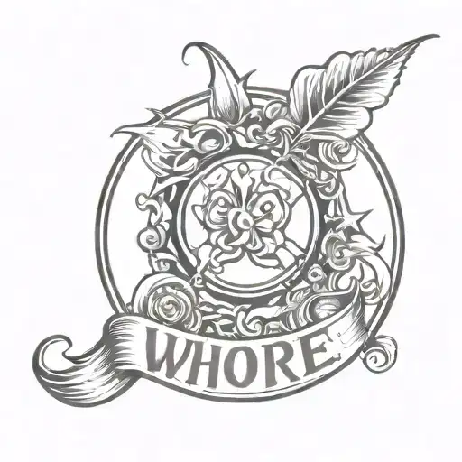 whore tattoo design tattoo design idea
