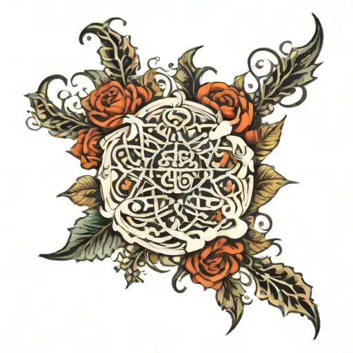 In the name of God, the Most Gracious, the Most Merciful. So which of the favors of your Lord will you deny? tattoo design idea