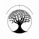Tree of Life tattoo design idea