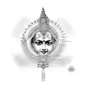 bhagwat Gita  tattoo design idea