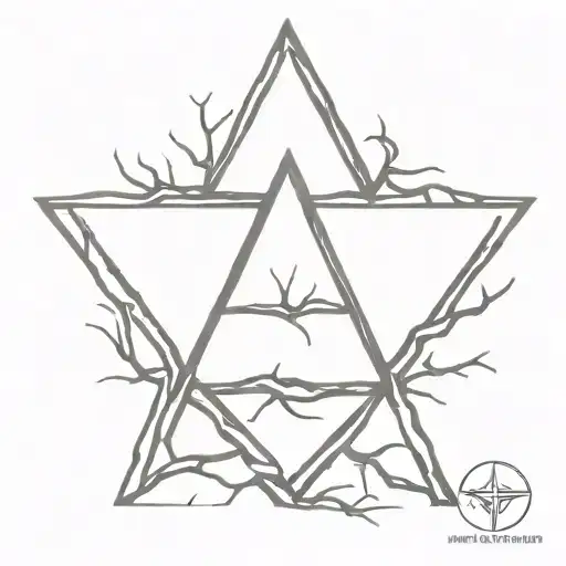 Blair witch symbol tattoo design idea