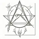 Blair witch symbol tattoo design idea