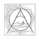 Blair witch symbol tattoo design idea