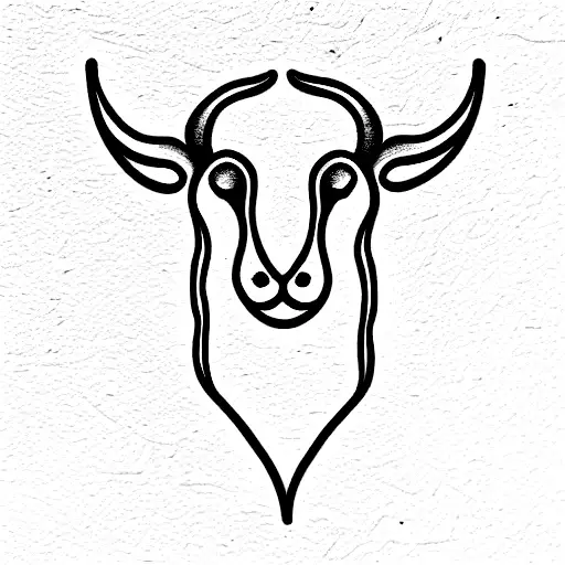 lady minotaur  tattoo design idea