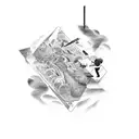 A surreal depiction of an artist creating a masterpiece in a virtual reality world tattoo design idea