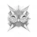 A surreal depiction of an artist creating a masterpiece in a virtual reality world tattoo design idea