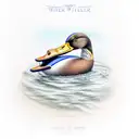 water trees mallards tattoo design idea