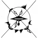 Cherry as bombs  tattoo design idea