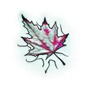 Maple Leaf tattoo design idea