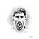 messi tattoo design idea