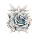 hawk eye with roses and house number 41 and words "another day another blessing" tattoo design idea