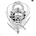 Oblivion tattoo design idea