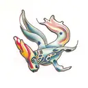 nudibranch tattoo design idea