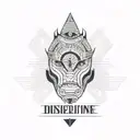 discipline tattoo design idea
