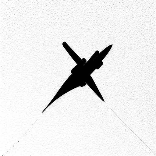 jet tattoo design idea