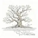 circuit tree of knowledge tattoo design idea