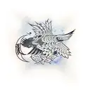 haikyuu fly crow  tattoo design idea