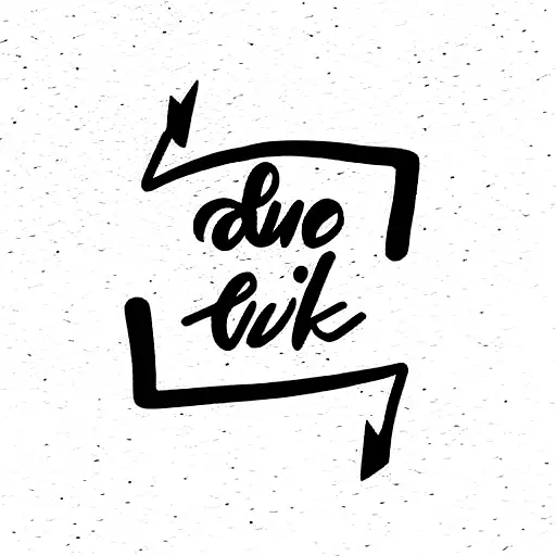 "dudka." text tattoo design idea