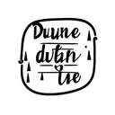 "dudka." text tattoo design idea