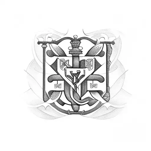 Isle of Man and Yorkshire, england  tattoo design idea