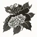 coroa de louro  tattoo design idea