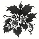 coroa de louro  tattoo design idea