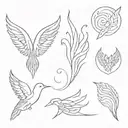 angel numbers 888 tattoo design idea
