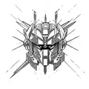 chibi Gundam tattoo design idea