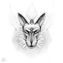 Anubis tattoo design idea