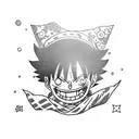 Luffy  tattoo design idea