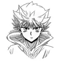 hunterxhunter killua tattoo design idea