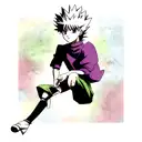 hunterxhunter killua tattoo design idea