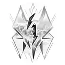 Lightning Bolt tattoo design idea