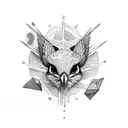 sparrow, one continuous line tattoo design idea