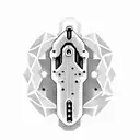  glock-18  tattoo design idea