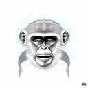 monkey tattoo design idea