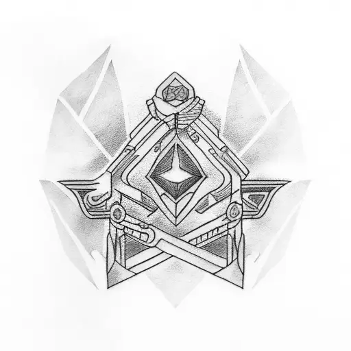 arm band destiny tattoo design idea