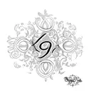 name of my "PRAGYA" tattoo design idea