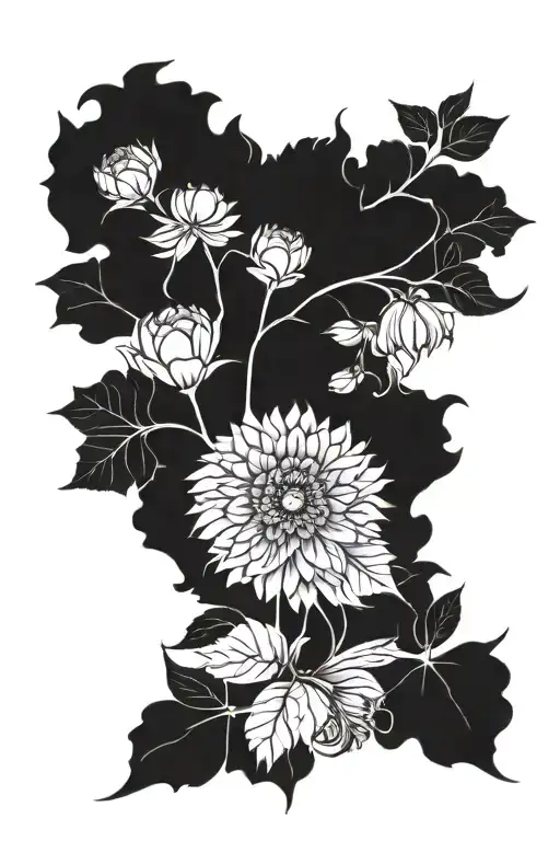 for mom and dad and son  tattoo design idea