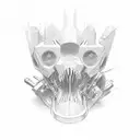 wrenches criss crossed tattoo design idea