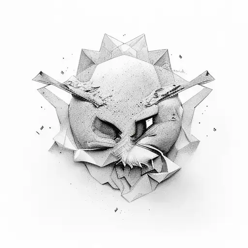 Zé pelintra e Maria navalha com as mãos dadas tattoo design idea