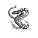 Snake itachi tattoo design idea